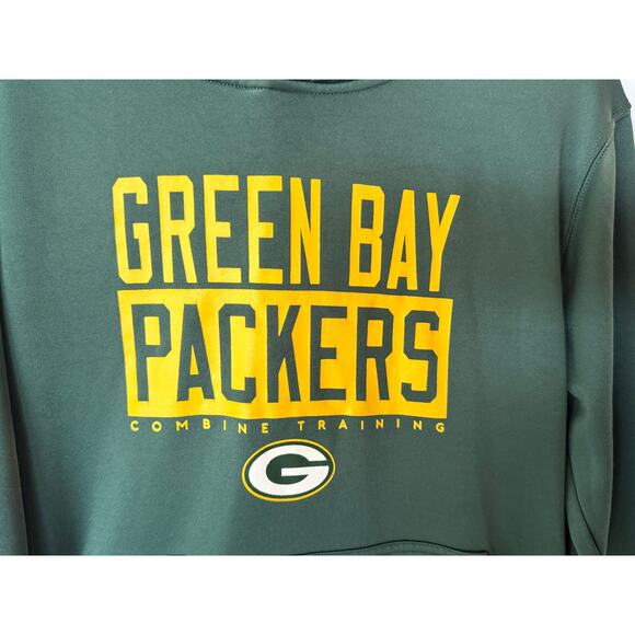 Green Bay Packers Men's Pullover Hoodie New Era Size S NFL Team Apparel - Picture 3 of 9
